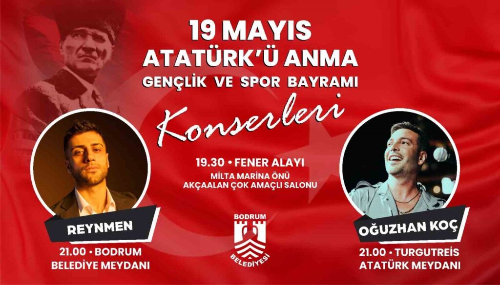 Am 19. Mai wird in Bodrum ausgelassen gefeiert.