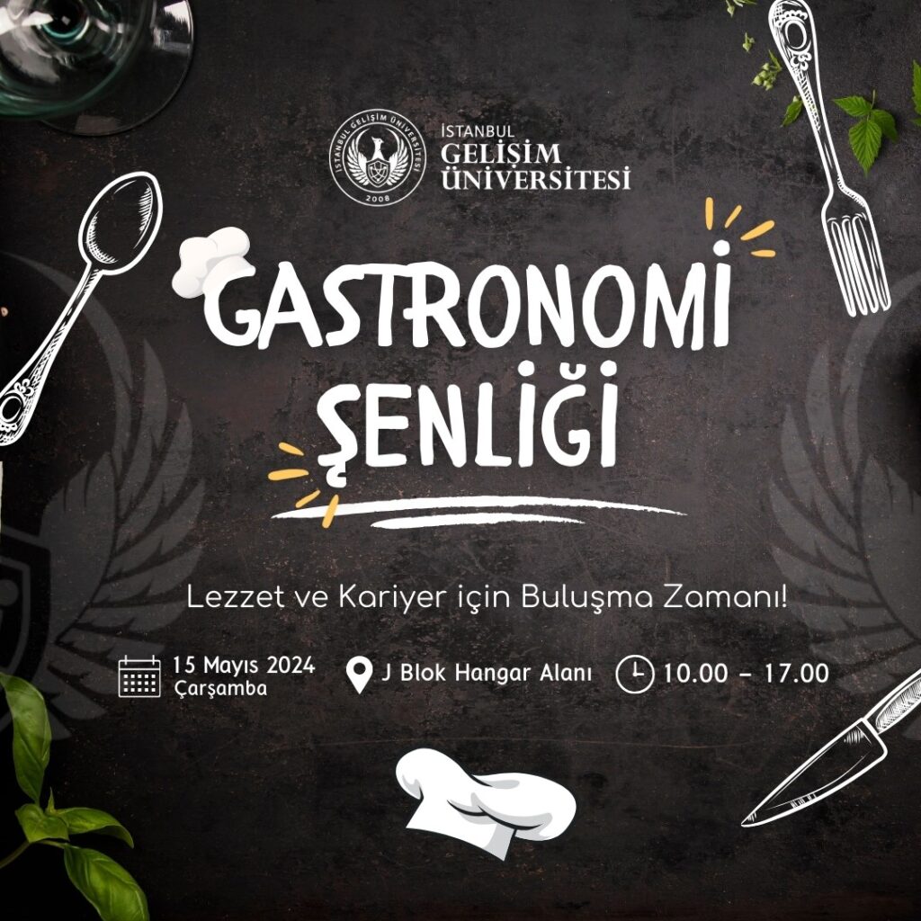 Istanbul Gelişim Universität Gastronomie Festival