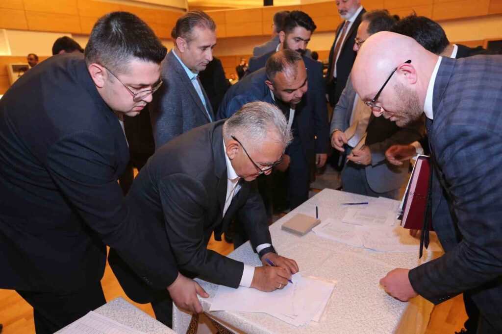 Präsident Büyükkılıç hat an der Wahl der Mitglieder des TBB-Rats teilgenommen.