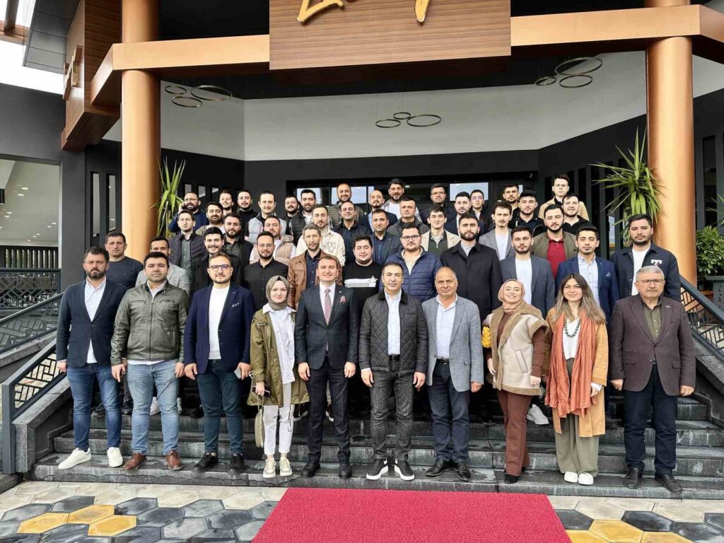 Präsident Erdoğan traf sich mit den jungen Unternehmern der TOBB.