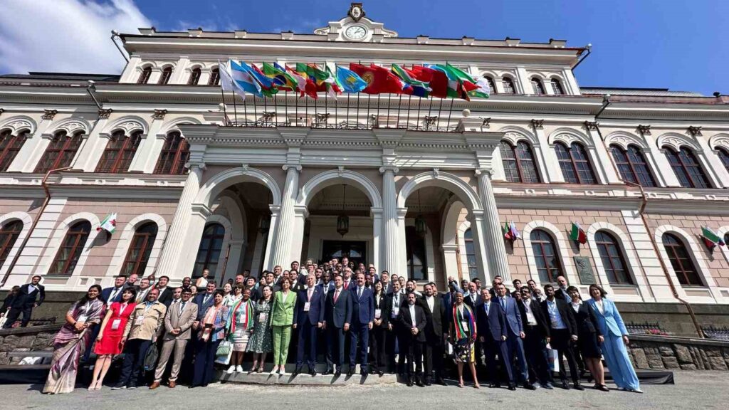 Der Präsident von UCLG, Altay, nahm an der Gründungsversammlung des BRICS+ Städte und Gemeinden Verbandes teil.