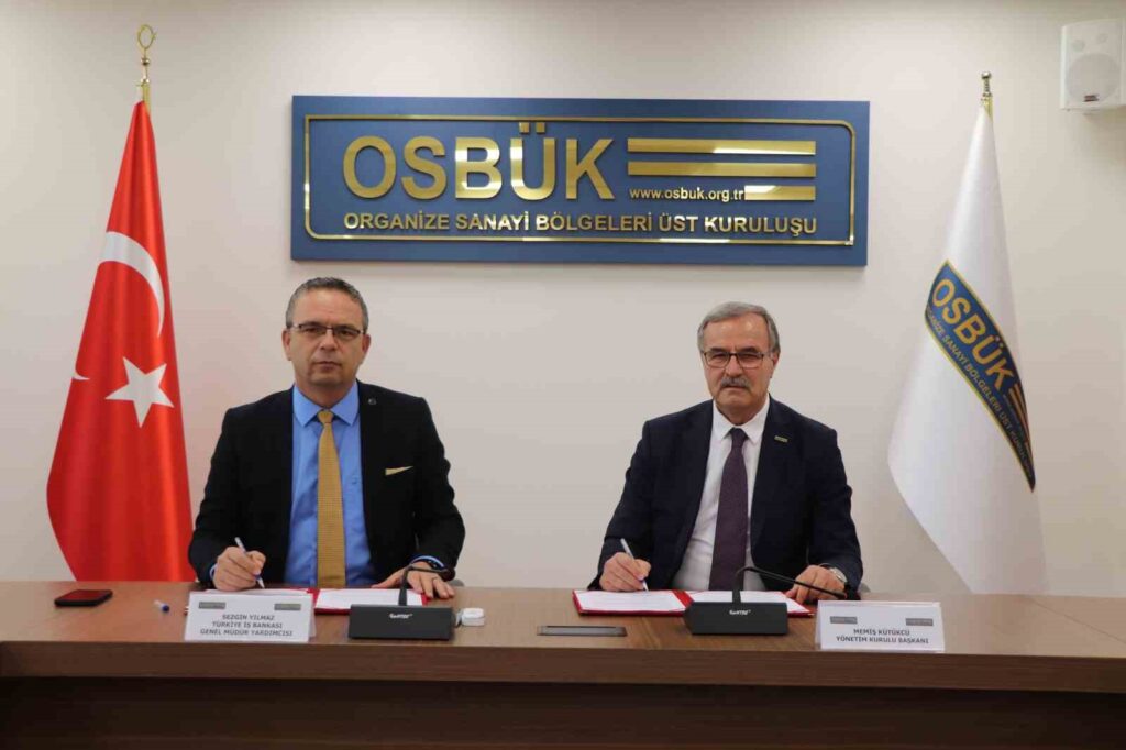 Protokoll zur Unterstützung der OSBs von der İş Bankası und OSBÜK