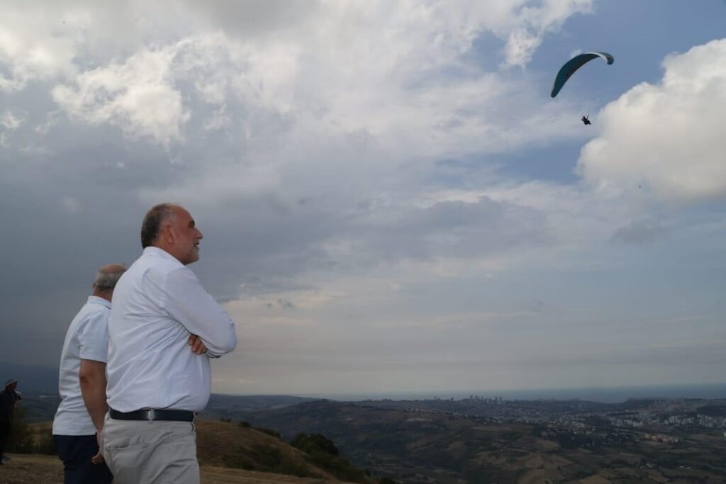 Atemberaubender Wettkampf am Himmel in Samsun