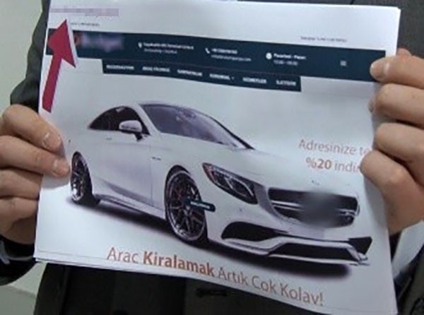 Um nicht Opfer zu werden, warnen Experten beim Mieten eines Fahrzeugs.