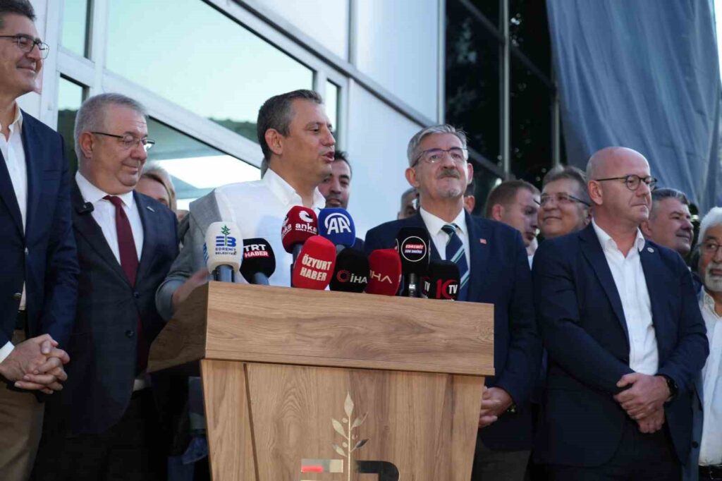 CHP-Vorsitzender Özel: “Wir wollen uns nur auf die echten Probleme dieses Volkes konzentrieren.”
