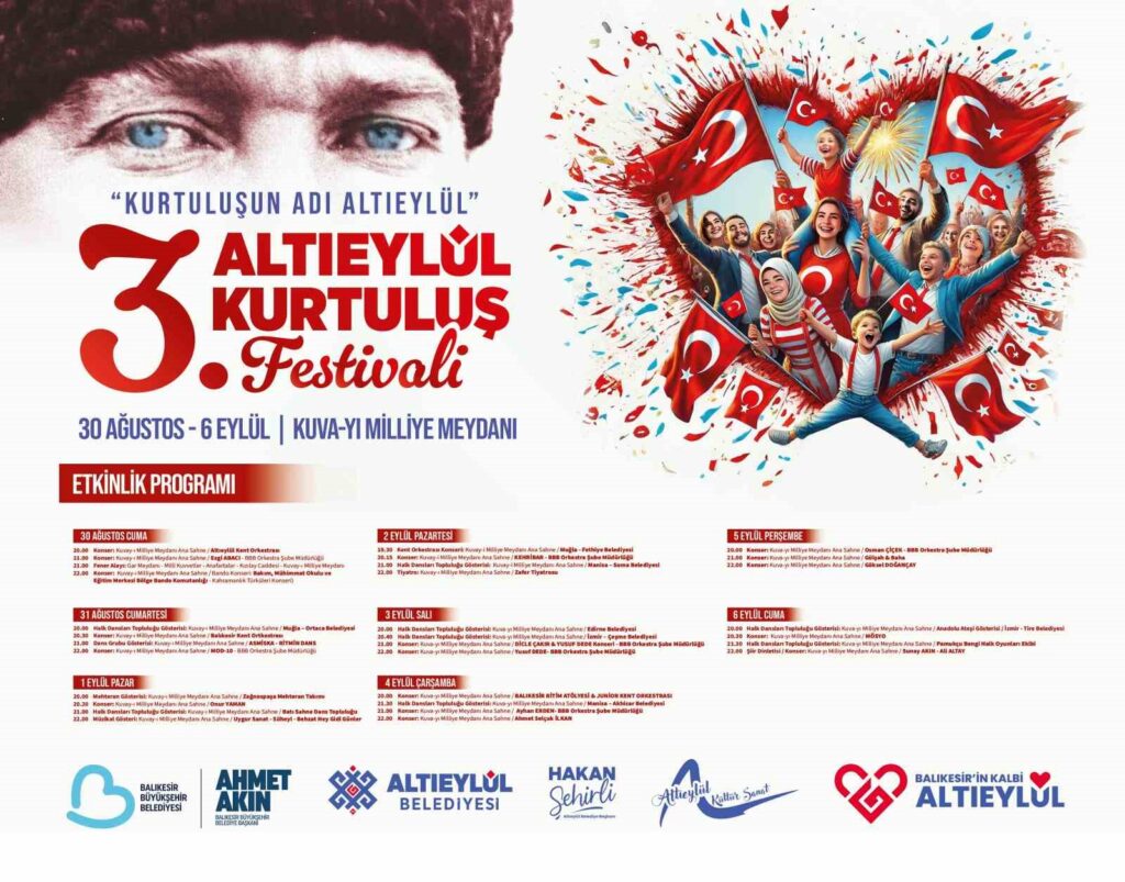 Ein aufregendes 8-tägiges Befreiungsfest der Gemeinde Altıeylül