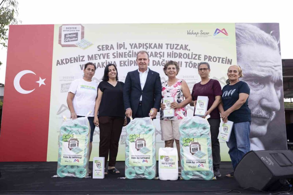 Unterstützung für Landwirte von der Großstadtgemeinde Mersin