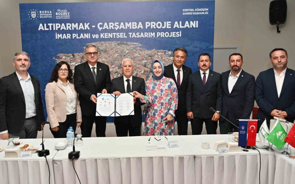 Das Herz von Bursa verwandelt sich mit gemeinsamem Verstand in Altıparmak.