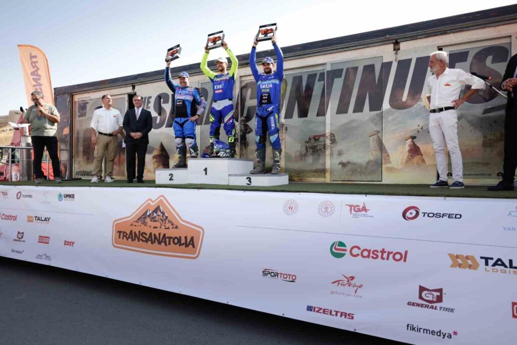 Das TransAnatolia Rally Raid endete in Van mit einer Strecke von 2.200 Kilometern.