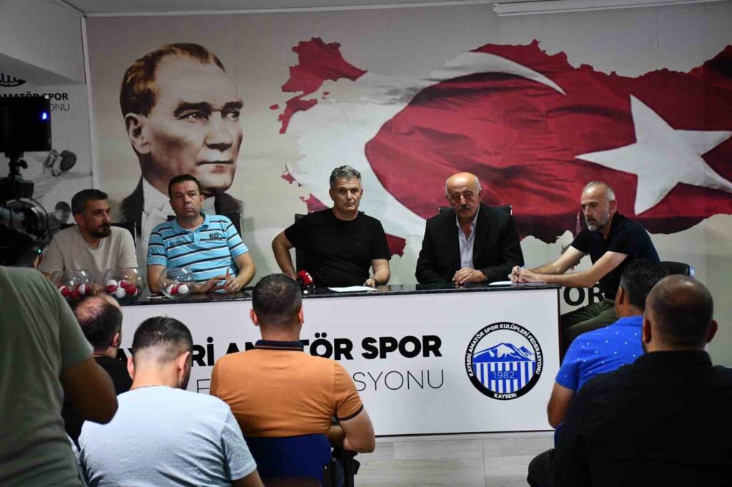 Die Spielpläne der Kayseri Süper Amatör Küme wurden ausgelost.