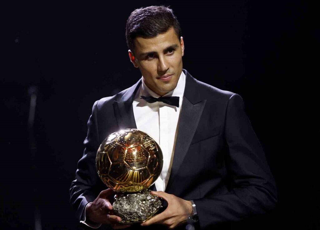 Der Spieler des Jahres ist Rodri geworden.