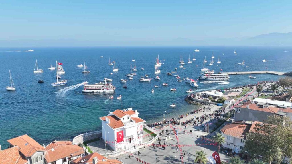 Die Begeisterung für die Republik am Meer in Mudanya