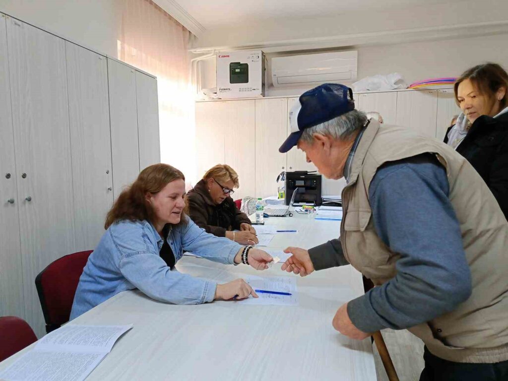 Die Landsleute in Edirne gehen zur Wahl für die bulgarischen Wahlen.