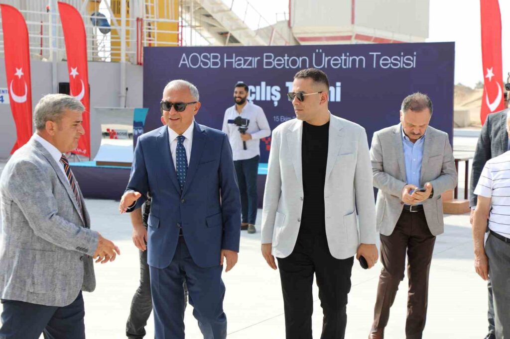 Die zweite Betonstation in der Adana OSB ist in Betrieb gegangen.