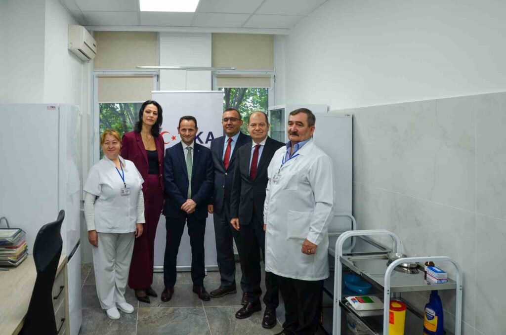TİKA hat die Rehabilitationsabteilung in Moldawien renoviert.
