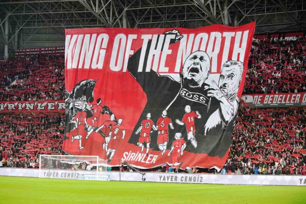 Lob von dem Präsidenten von Samsunspor an Reis in Tolstoischer Manier