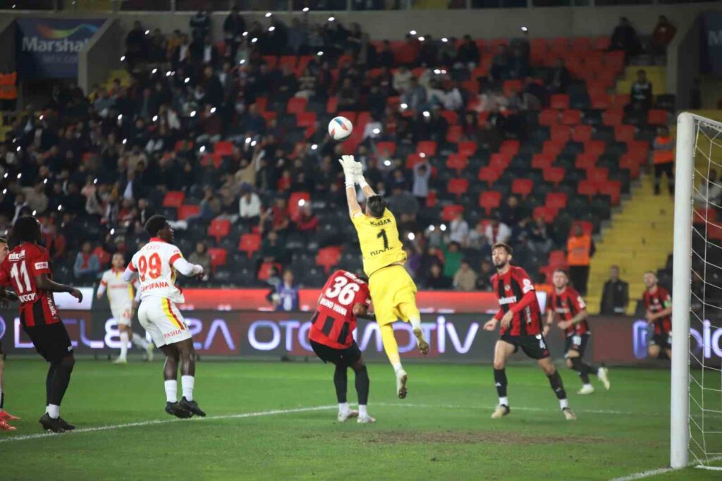 Trendyol Süper Lig: Gaziantep FK: 0 – Göztepe: 0 (Erste Halbzeit)