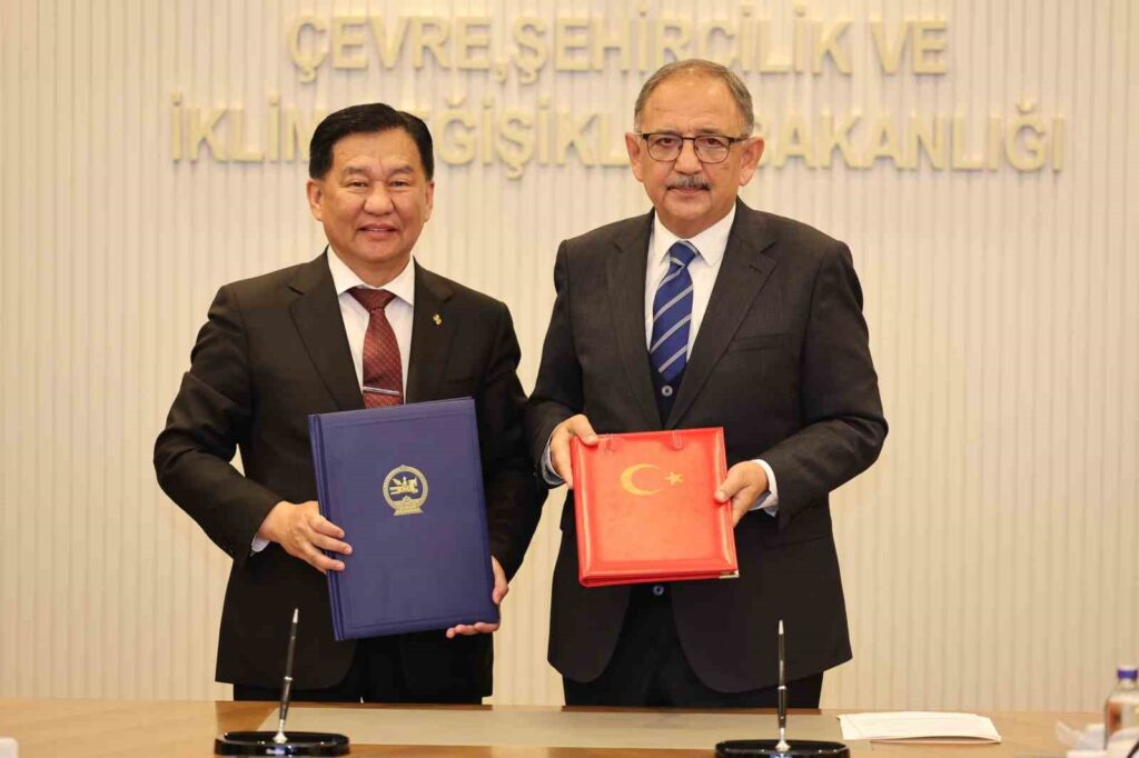 Cooperación en construcción y desarrollo urbano entre Turquía y Mongolia