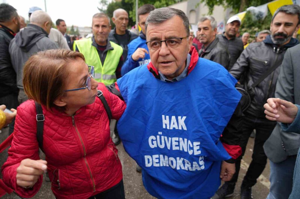 En Balıkesir, celebración del Día del Trabajo el 1 de mayo.