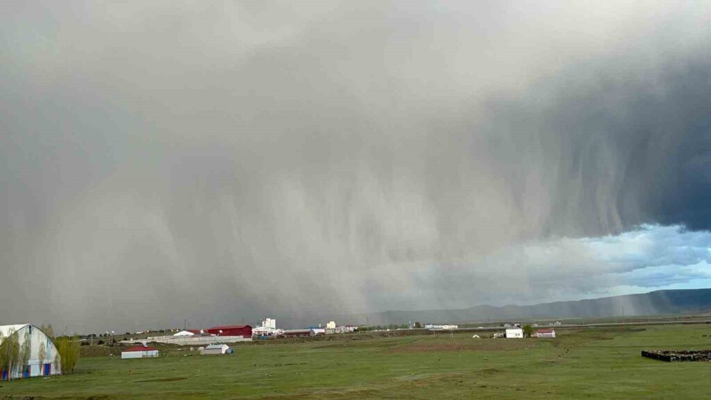 Las fuertes lluvias continúan en Kars