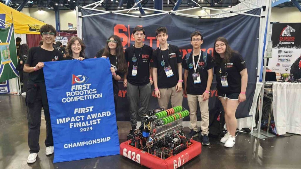 El equipo de robótica de Bahçeşehir College se ha convertido en uno de los seis mejores equipos del mundo en los Estados Unidos