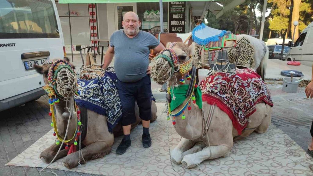 Hace 36 años que va a festivales con sus camellos para preservar la cultura Yörük