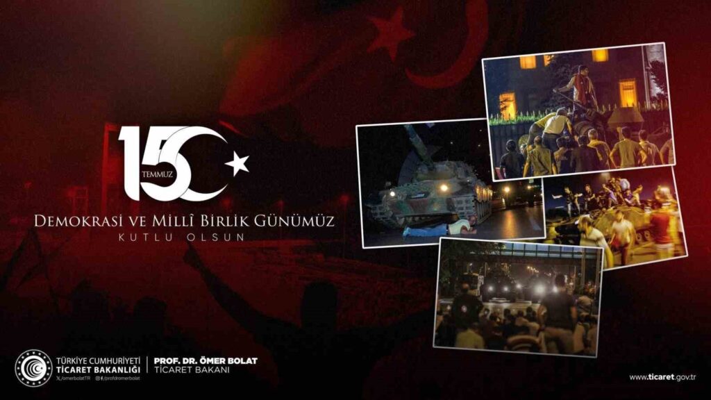 Ministra de Comercio Bolat: “Continuaremos manteniendo viva el espíritu del 15 de julio”