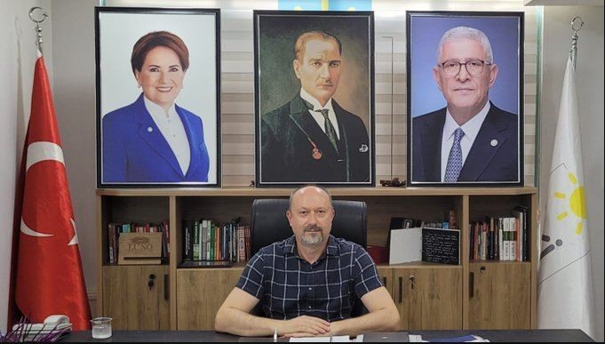 El presidente del Partido Bueno en Bursa, Mehmet Hasanoğlu, ha renunciado.