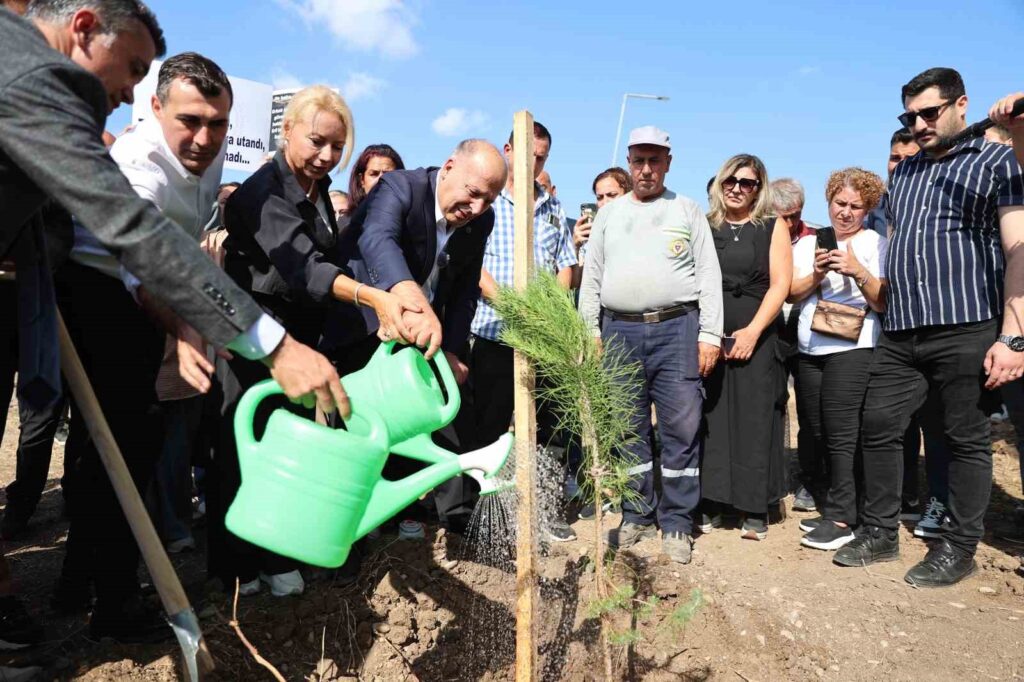 Se creó un bosque conmemorativo para ‘Narin’ en Yüreğir.