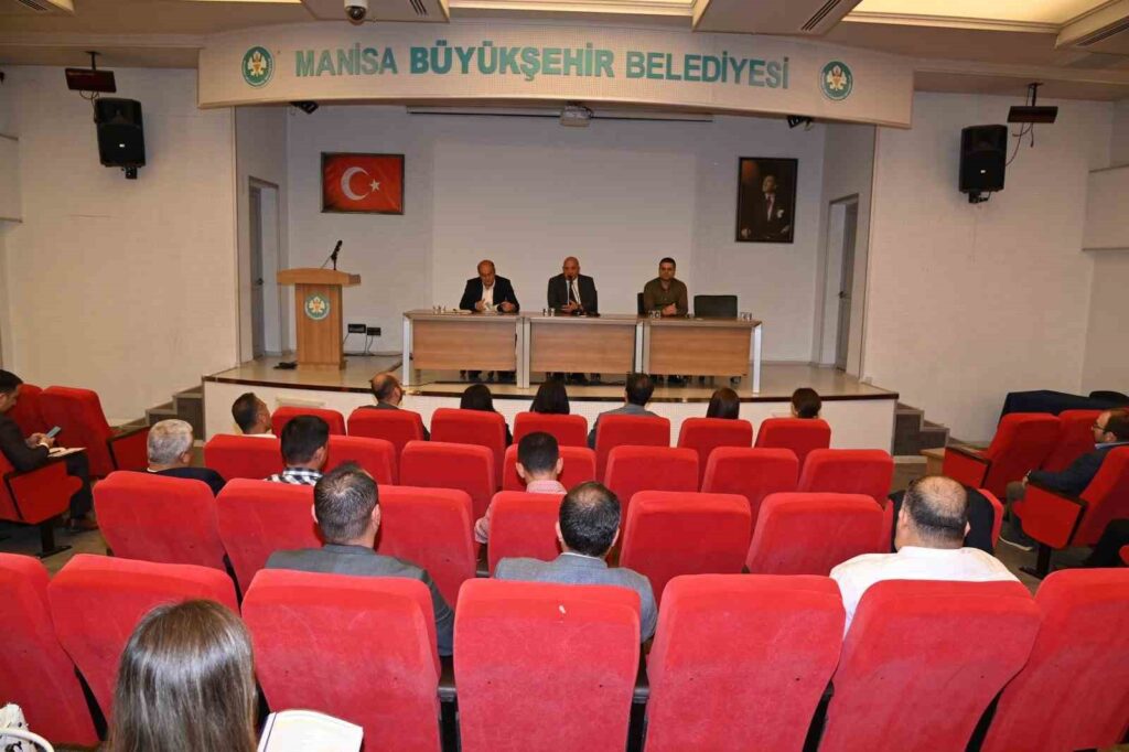 Se llevó a cabo la reunión de jefes de distrito de MASKİ en octubre.