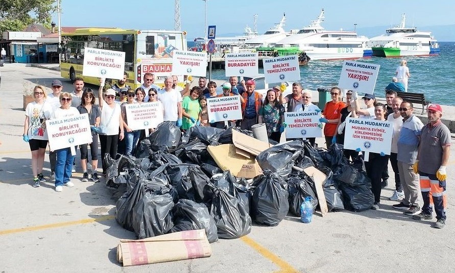 Le bilan quotidien des déchets était difficile à contenir dans une seule photo