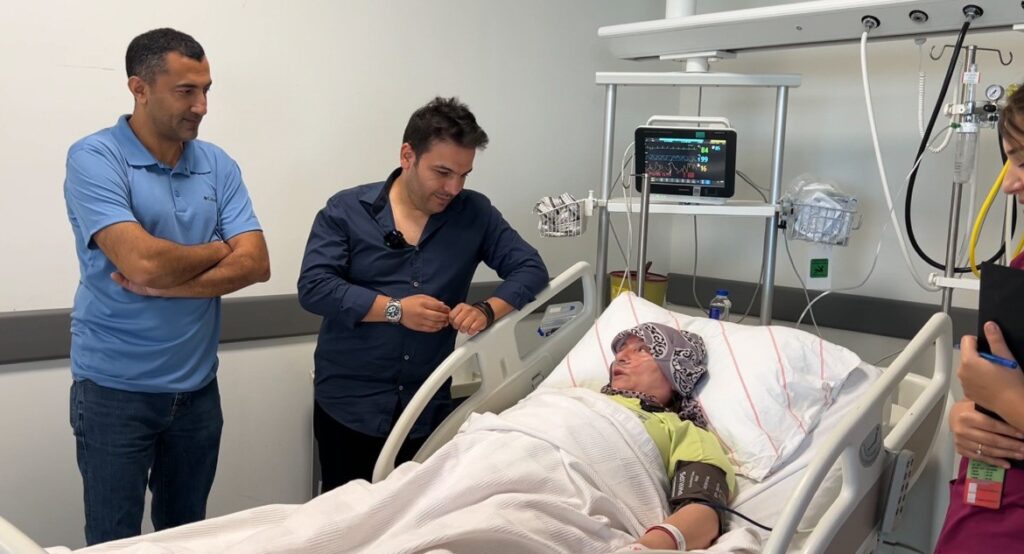 Une malformation cardiaque qui a provoqué une hernie a été refermée par une opération d’une heure.