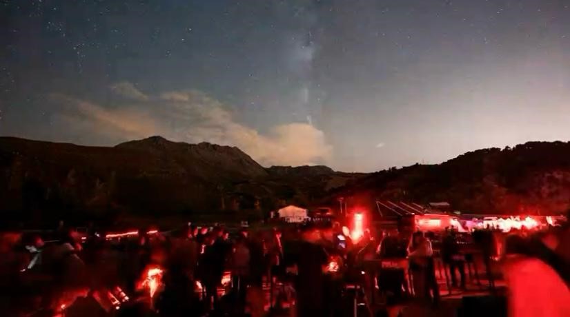 Le “Festival d’Observation du Ciel” a été organisé au Centre de Ski de Davraz.