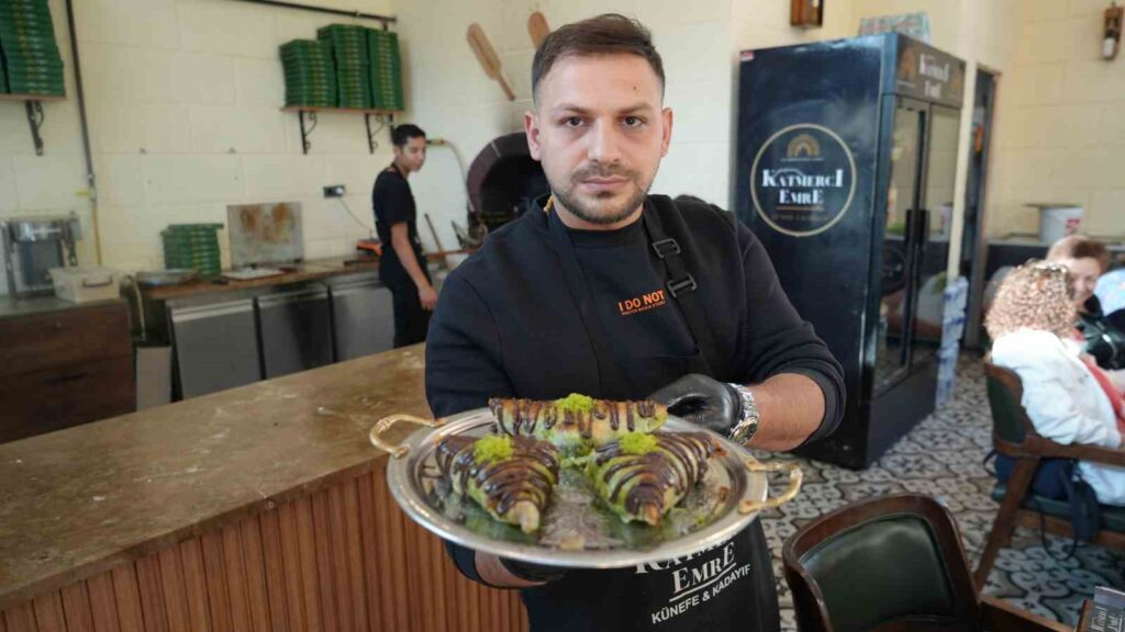 Le katmer de 500 ans de Gaziantep a rencontré le chocolat de Dubaï.