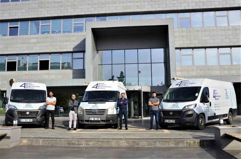 Les équipes de Dicle Elektrik 4M ont parcouru 420 000 kilomètres en 4 ans dans 6 provinces.