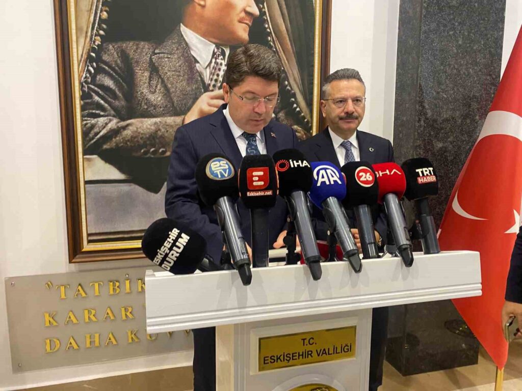 Le ministre de la Justice, Yılmaz Tunç, a parlé du neuvième paquet judiciaire :