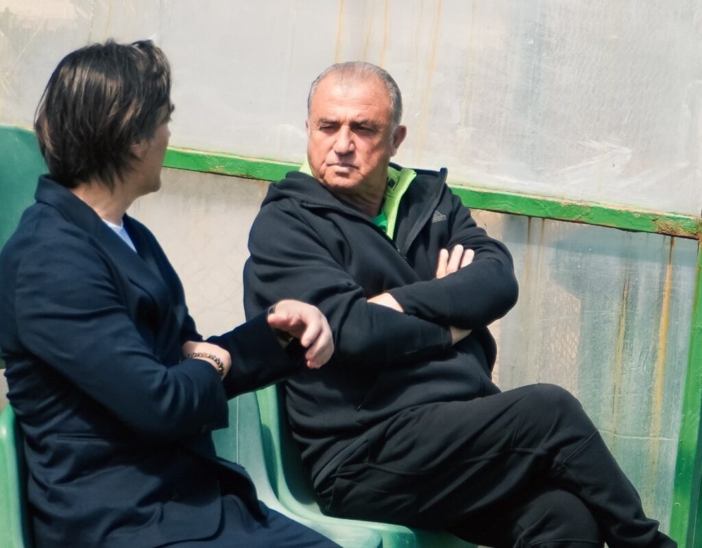 Visita di Vincenzo Montella a Fatih Terim