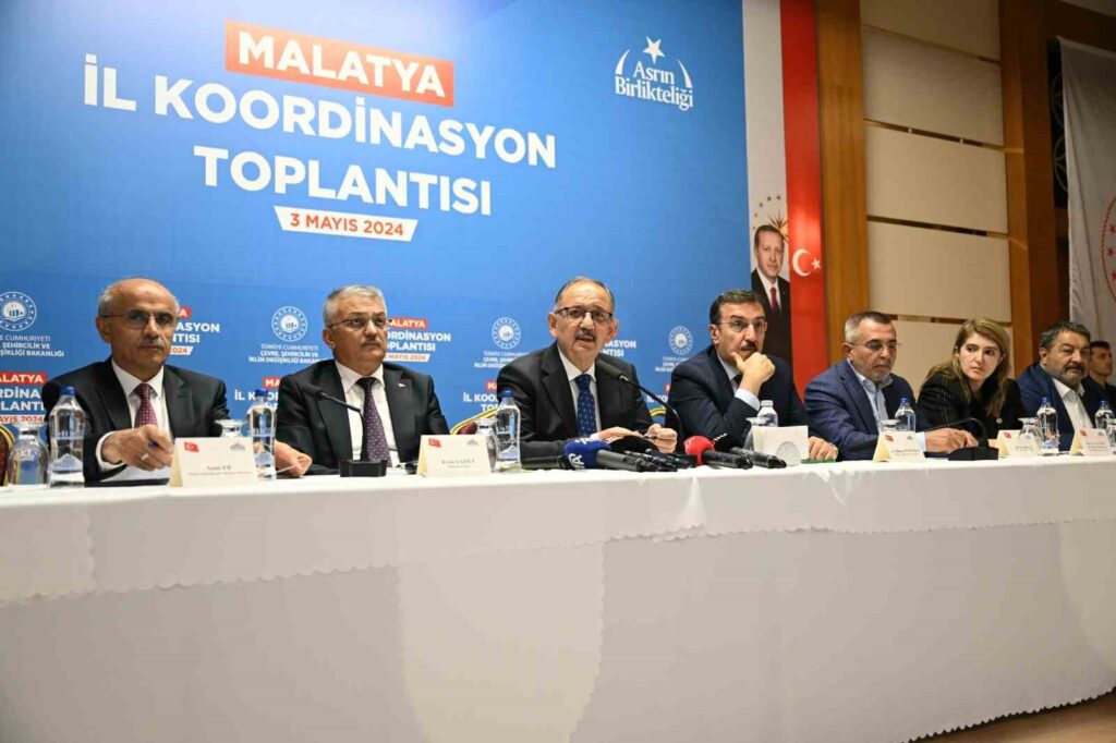 Dichiarazioni del Ministro dell’Ambiente, dell’Urbanistica e dei Cambiamenti Climatici Mehmet Özhaseki sui Lavori Edilizi Dopo il Terremoto