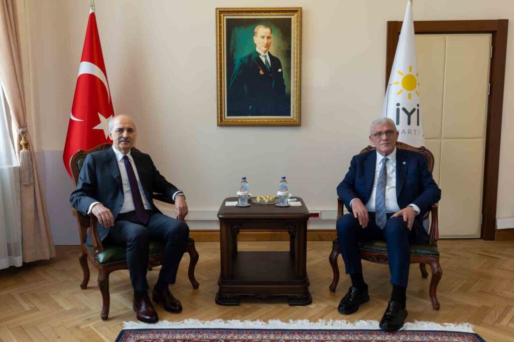 Il presidente dell’Assemblea nazionale turca, Numan Kurtulmuş, ha visitato il Partito della Buona (İYİ Parti)
