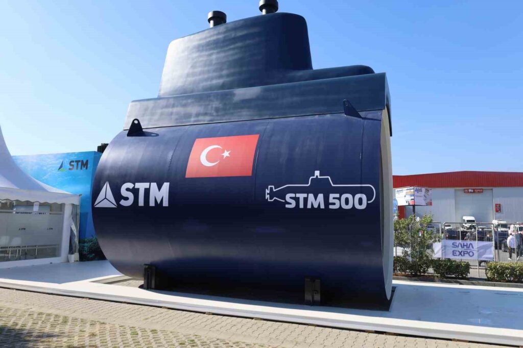 Il primo sottomarino turco STM500 ha completato il processo di test.