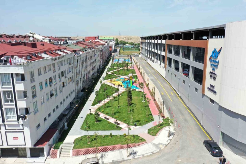 A brand new park and green area to Sultangazi Cebeci Neighborhood