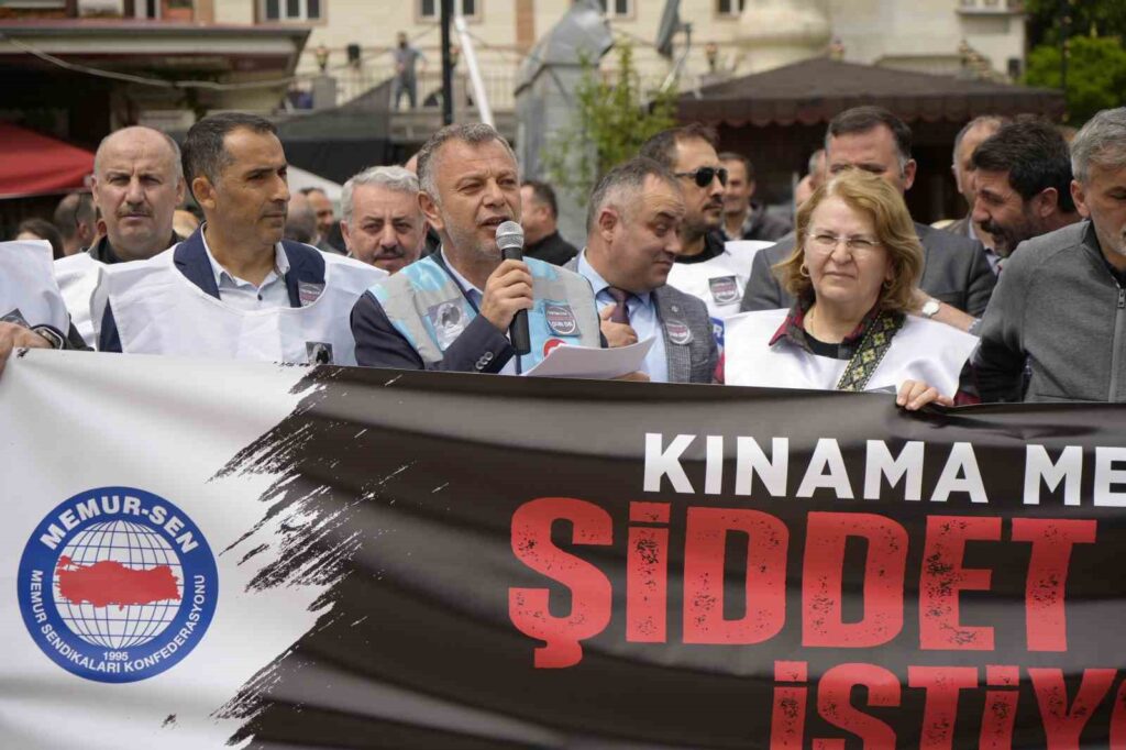 Education Workers in Gümüşhane Protested Violence