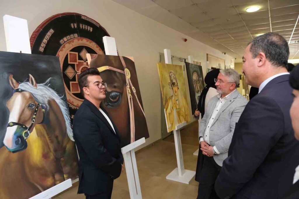 End-of-year exhibition by university students
