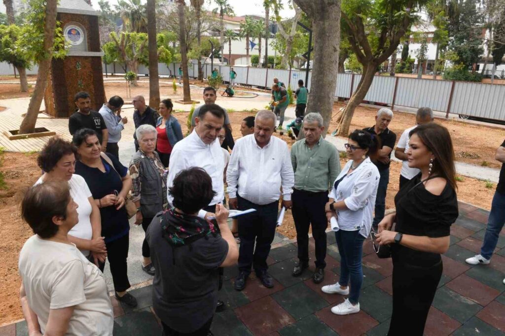 Güven Park is being renewed