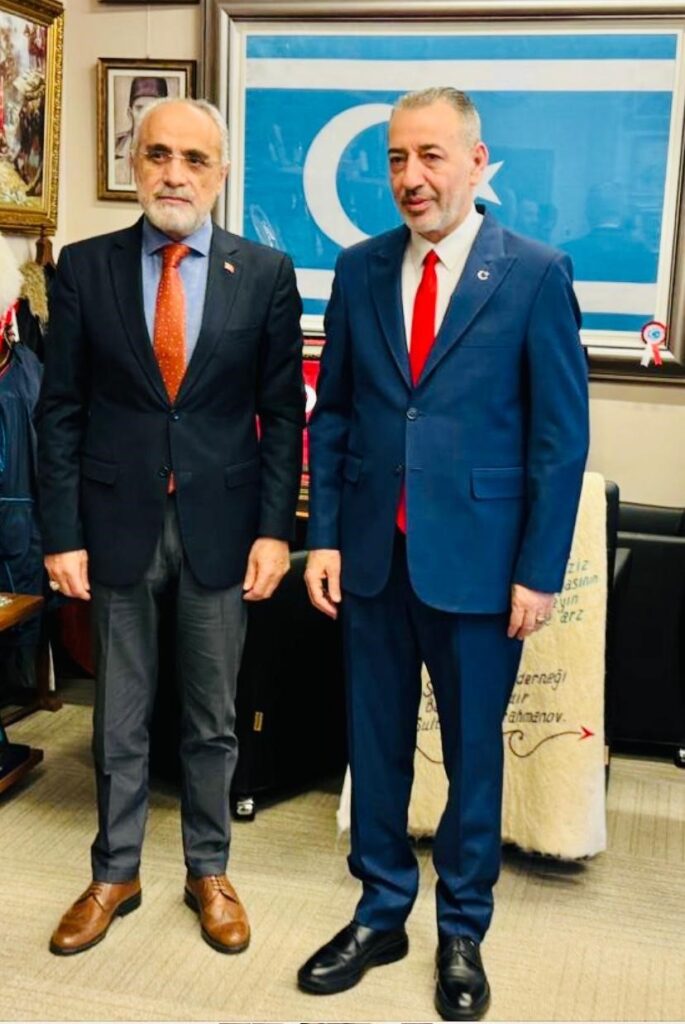 Presidential Chief Advisor Yalçın Topçu and Aydın Maruf Meeting