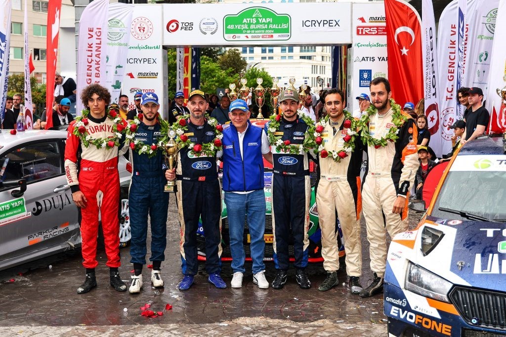 The winners of the 48th Green Bursa Rally by Atış Yapı have been announced