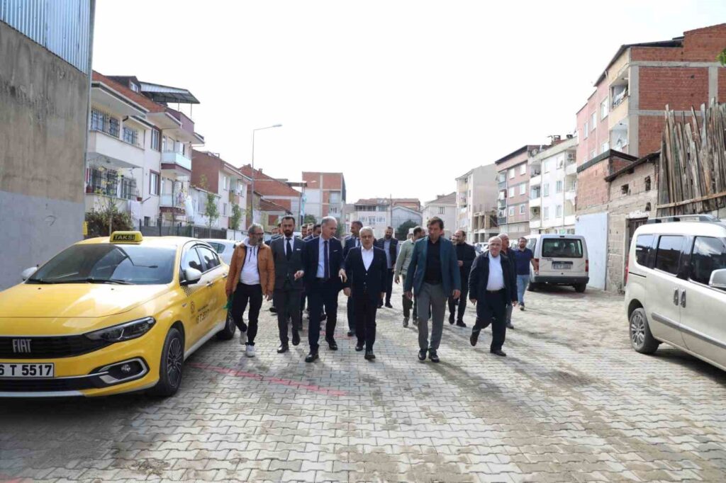 A massive parking lot initiative in İnegöl