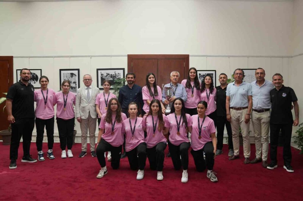 ABBSK U16 Girls Basketball Team brought the trophy to Zeydan Karalar