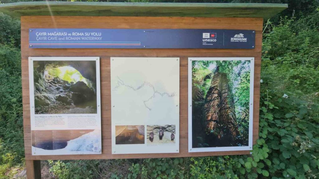 An ancient aqueduct dating back thousands of years sheds light on Zonguldak’s historical heritage