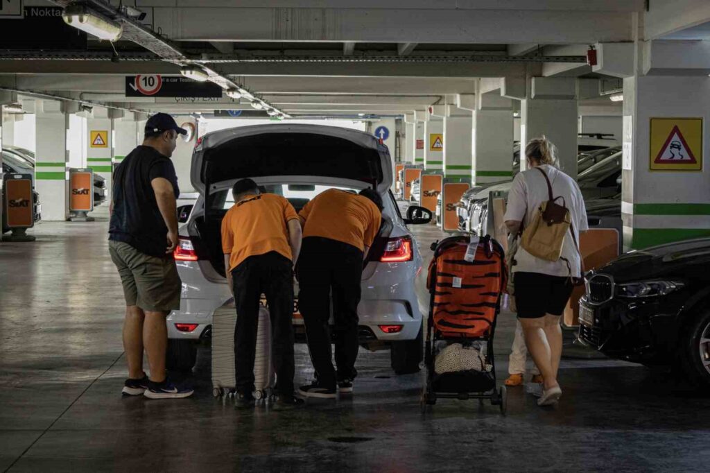 Before the holiday, reservations for rental cars increased, prices doubled